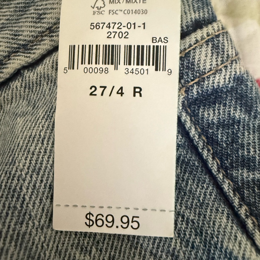 GAP Blue Denim Bermuda Shorts - Picture 6 of 6